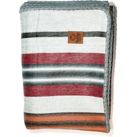 Alpaca Wool Blanket Throw | Large,| 85”x 65” Hypoallergenic & Breathable | Non-I - Picture 5 of 10